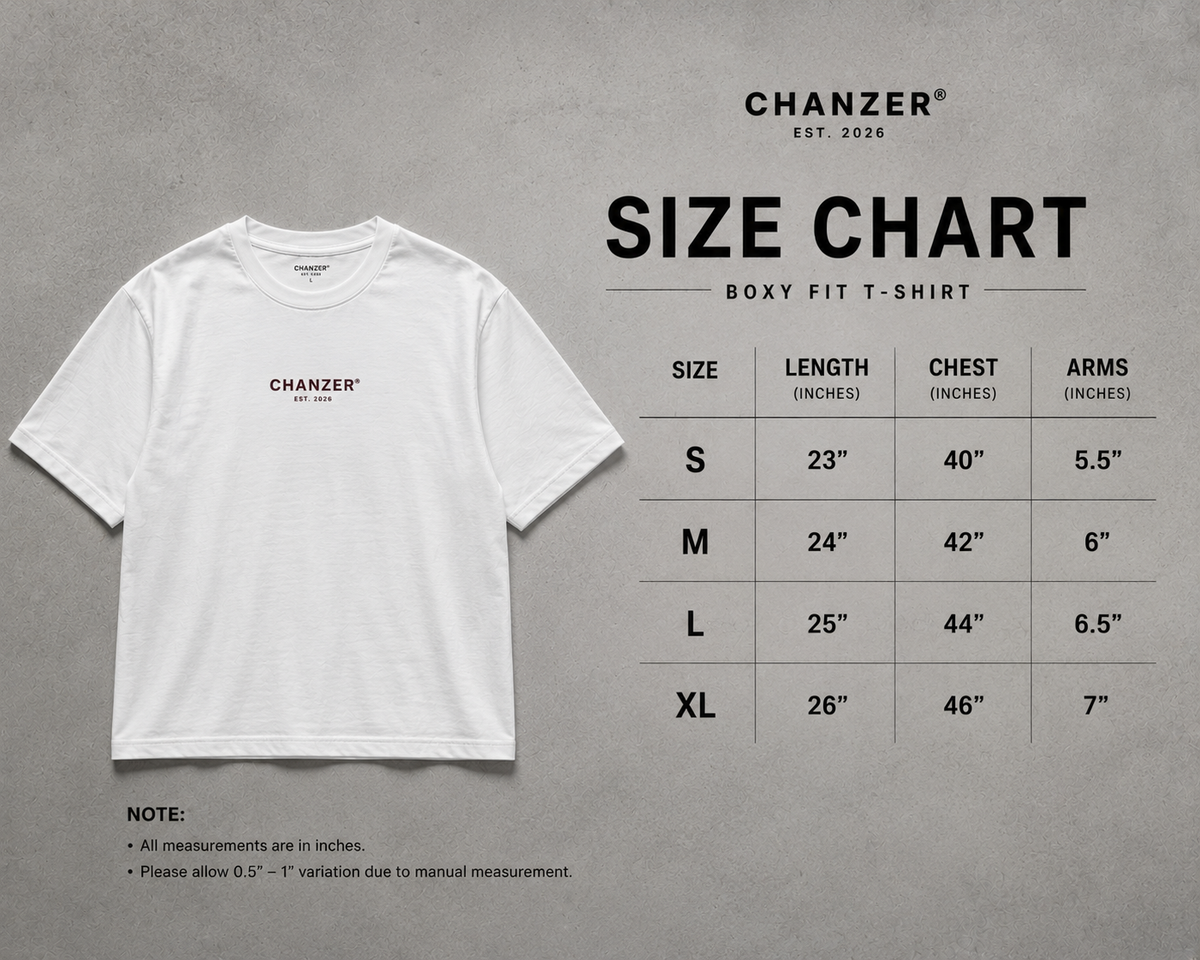 Chanzer Boxy fit T-Shirt