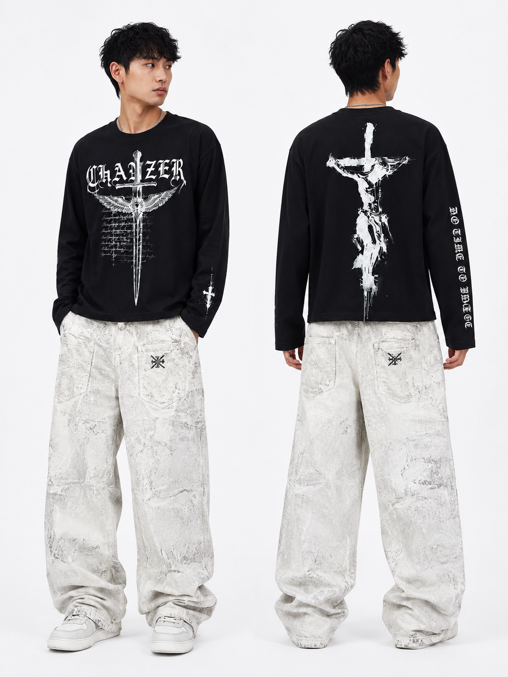 CHANZER Urban Long Sleeve Crop Tee