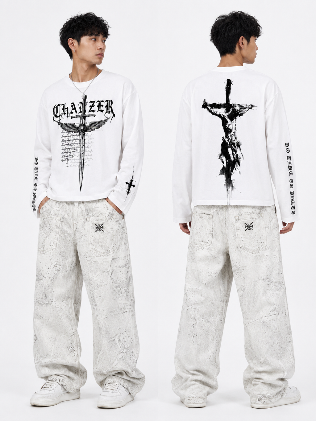 CHANZER Urban Long Sleeve Crop Tee