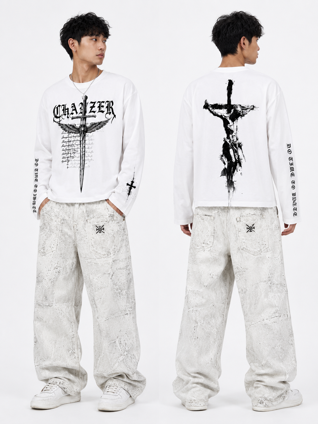 CHANZER Urban Long Sleeve Crop Tee
