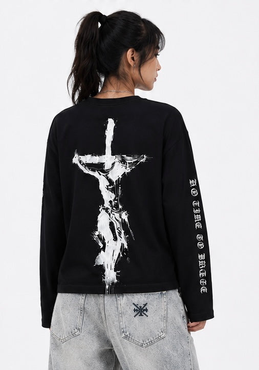 CHANZER Urban Long Sleeve Crop Tee